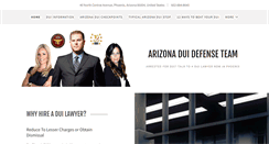 Desktop Screenshot of duilawyersphoenixaz.com